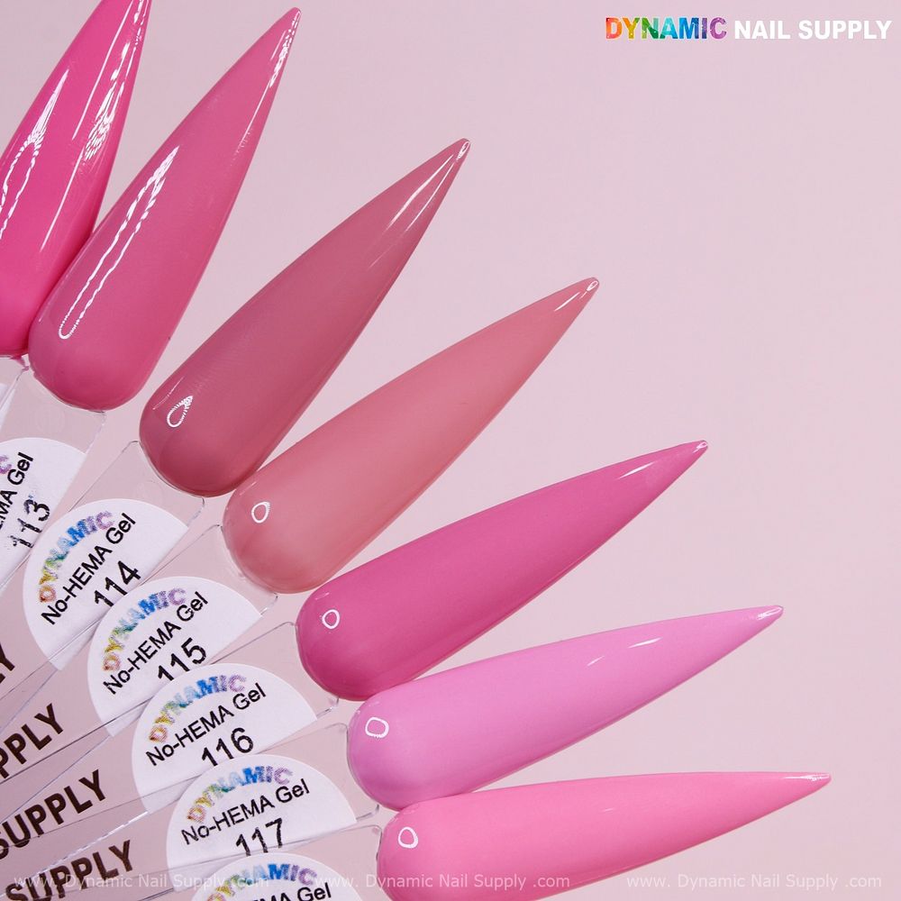 No-HEMA gel polish shades - 10