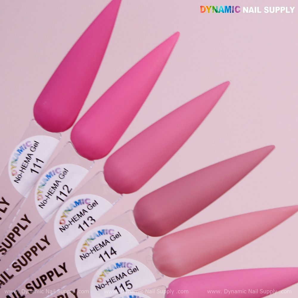 No-HEMA gel polish shades - 3