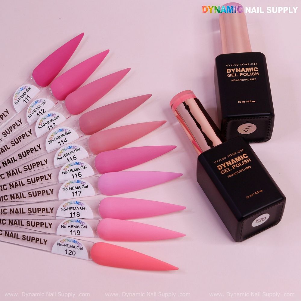 No-HEMA gel polish shades - 4