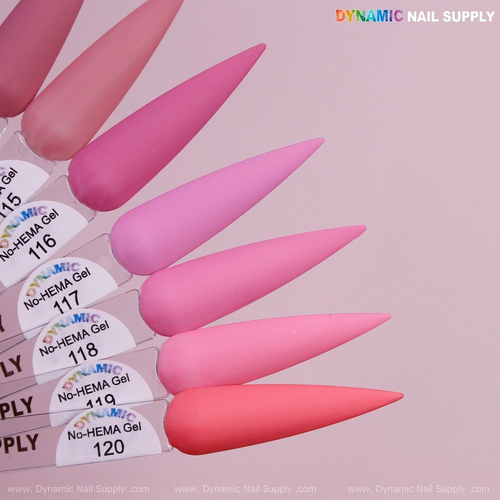 No-HEMA gel polish shades - 5
