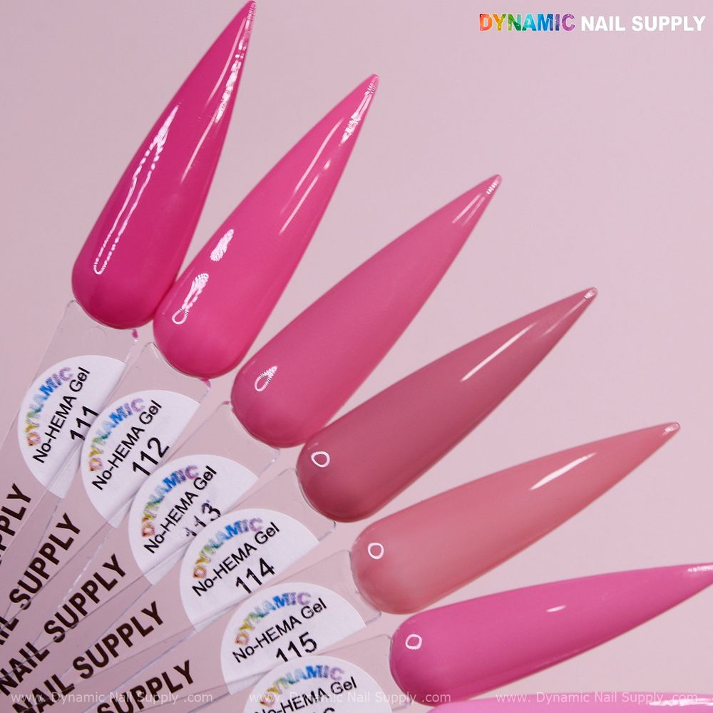 No-HEMA gel polish shades - 6