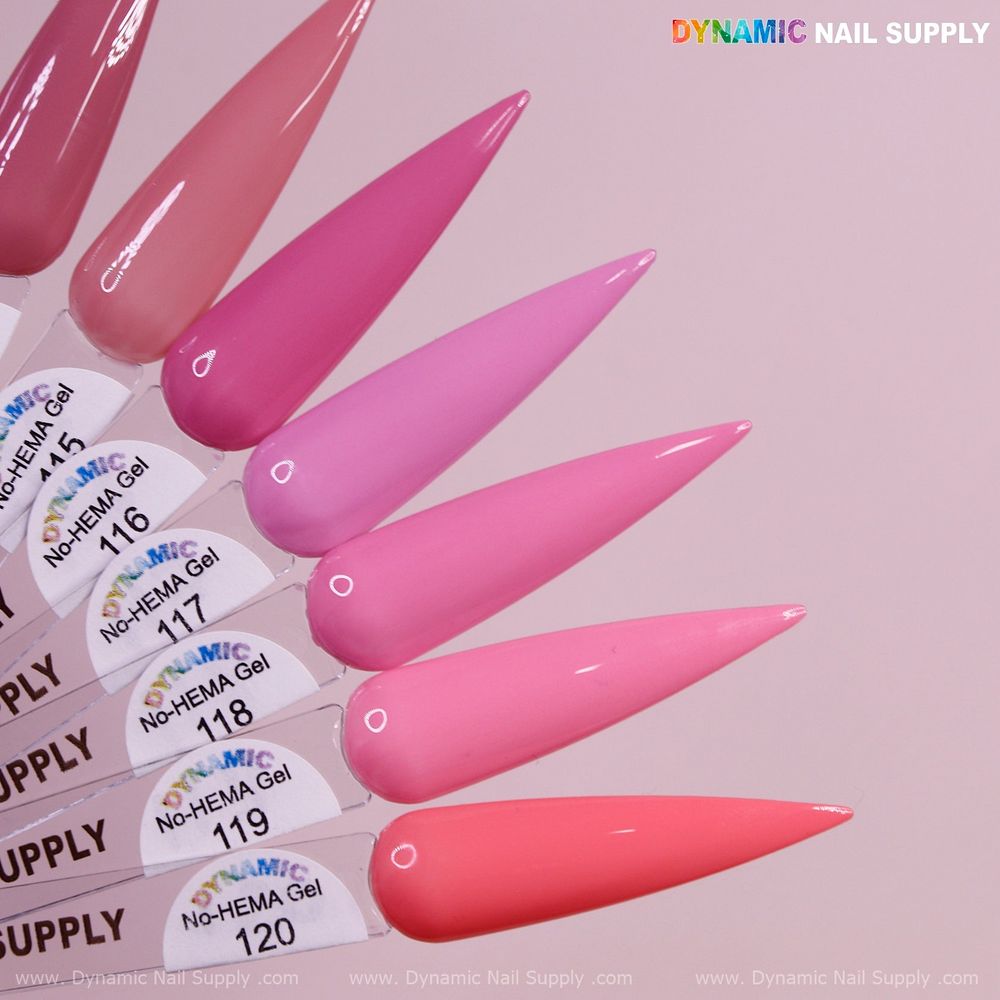 No-HEMA gel polish shades - 9