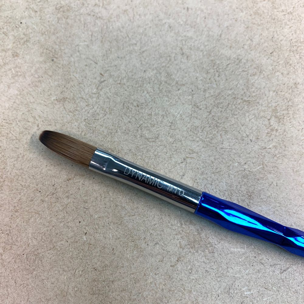 crimped kolinsky acrylic brush - 3