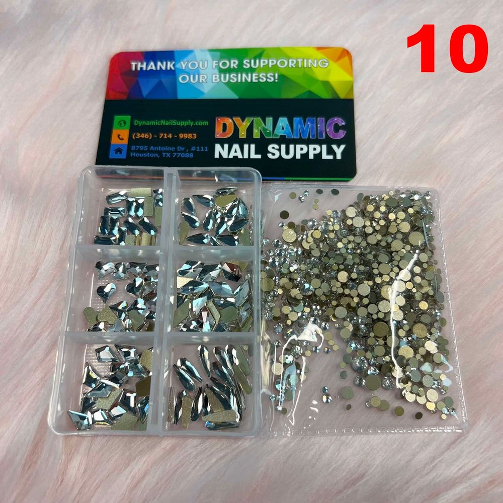 mixed nail rhinestone set - 11