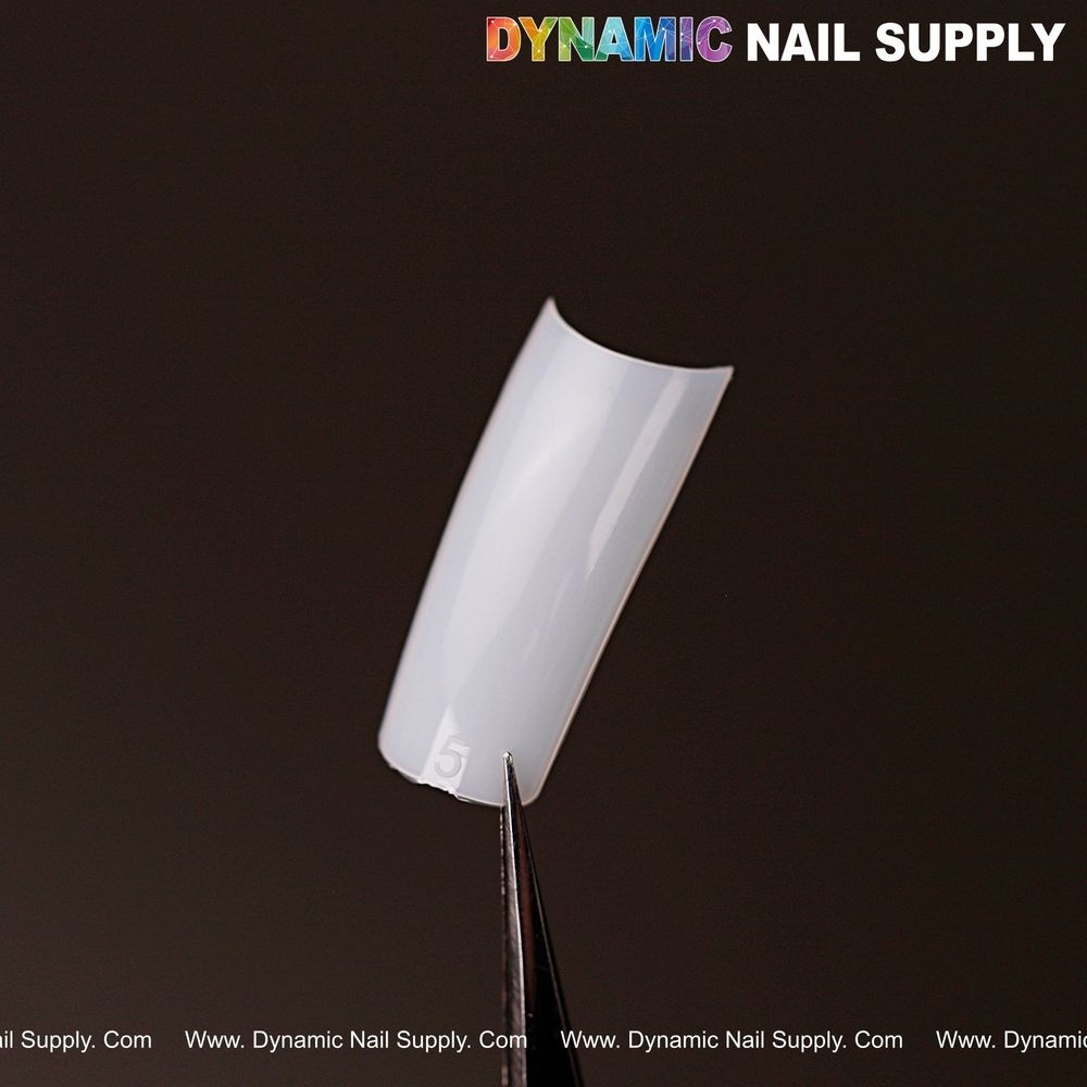 Ultra thin natural white French tips box - 4