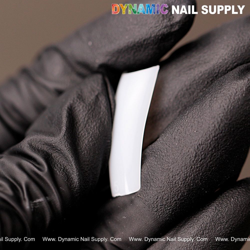 Ultra thin natural white French tips box - 6